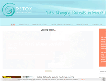 Tablet Screenshot of detox-international.co.za